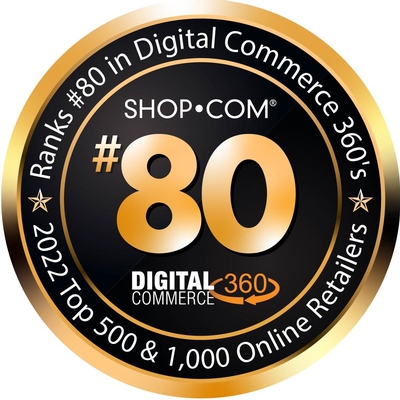 SHOP.COM Ranks #80 in Digital Commerce 360's 2022 Top 500 and Top 1,000 Online Retailers